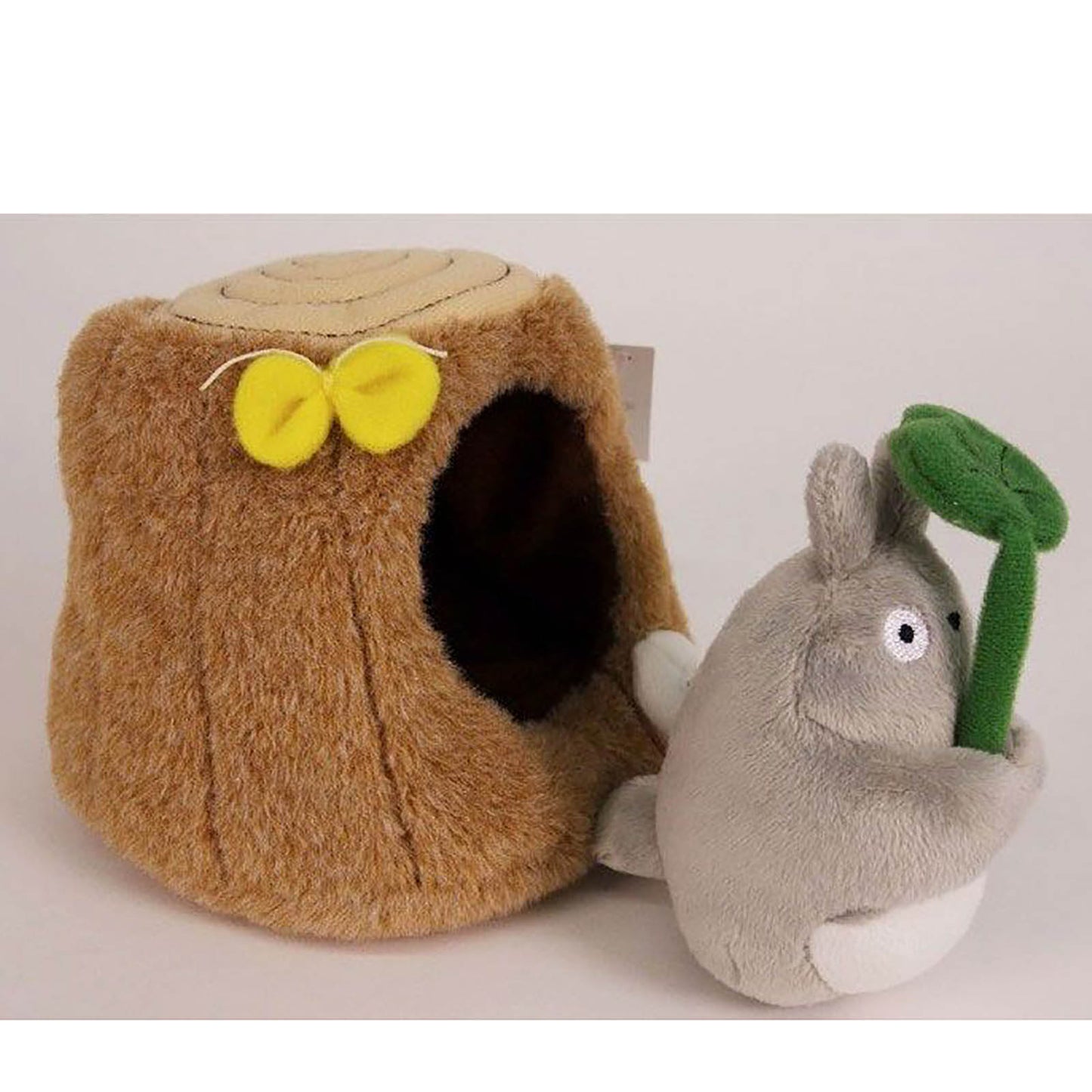 Mein Nachbar Totoro - Totoro auf Baumstamm - Plüschfigur - 12cm - Studio Ghibli