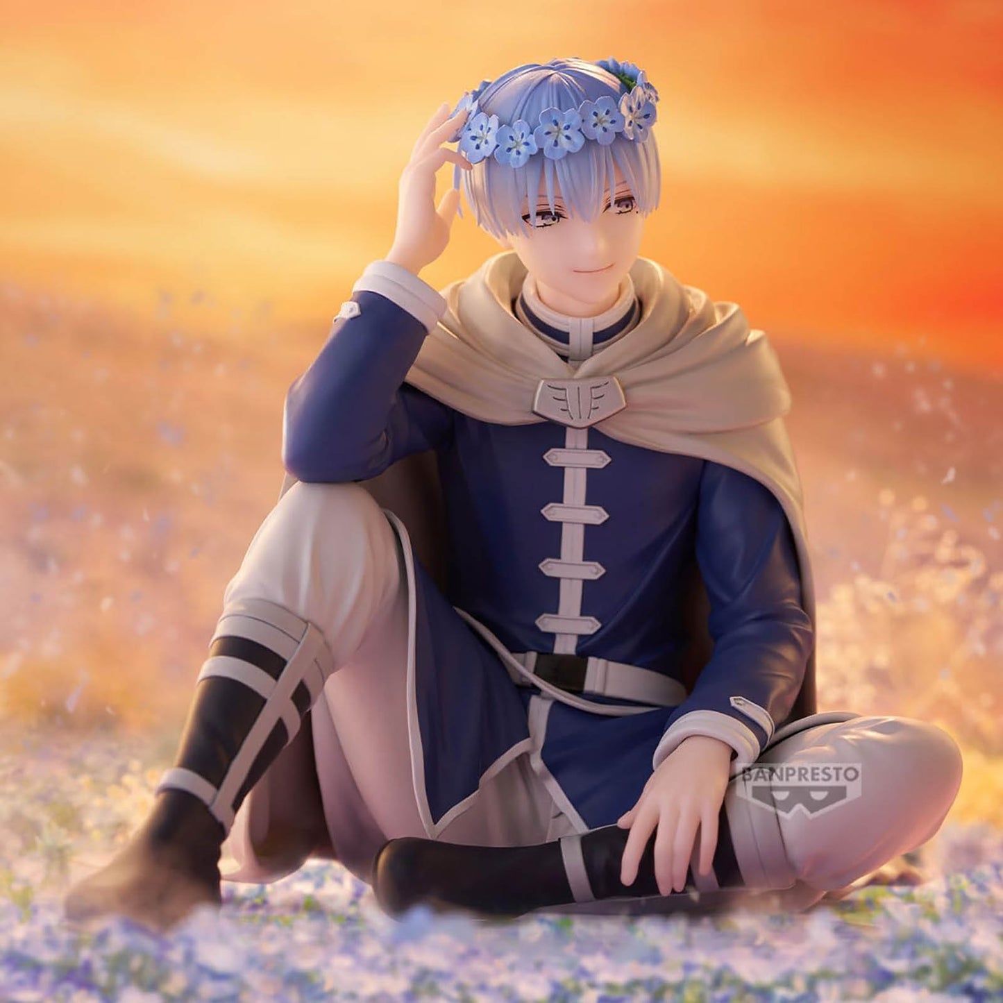 BANDAI Himmel mit Blumenkrone, Frieren: Beyond Journey’s End Sammelfigur, BP29330P, 15 cm