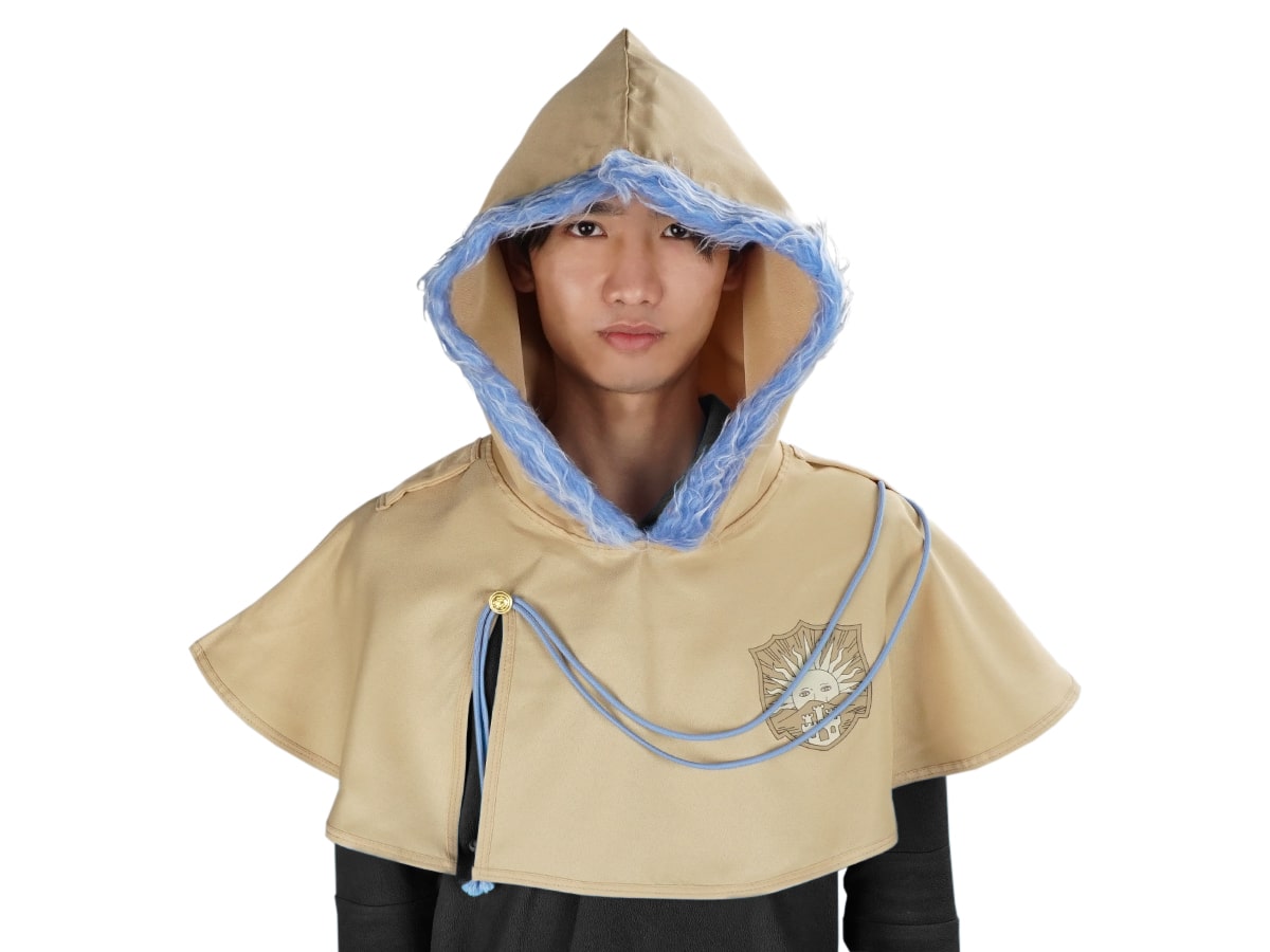 Cosplay hooded cloak for Black Clover fans, cape for Asta Yuno costume