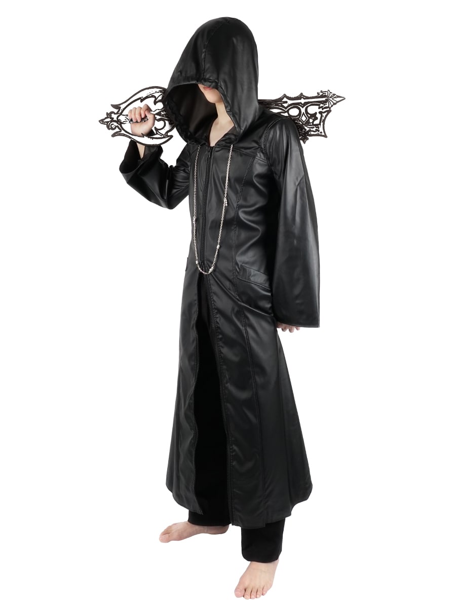 Mantel der Organisation XIII für Kingdom Hearts Fans, Xemnas Cosplay Kostüm, Größen: S - L