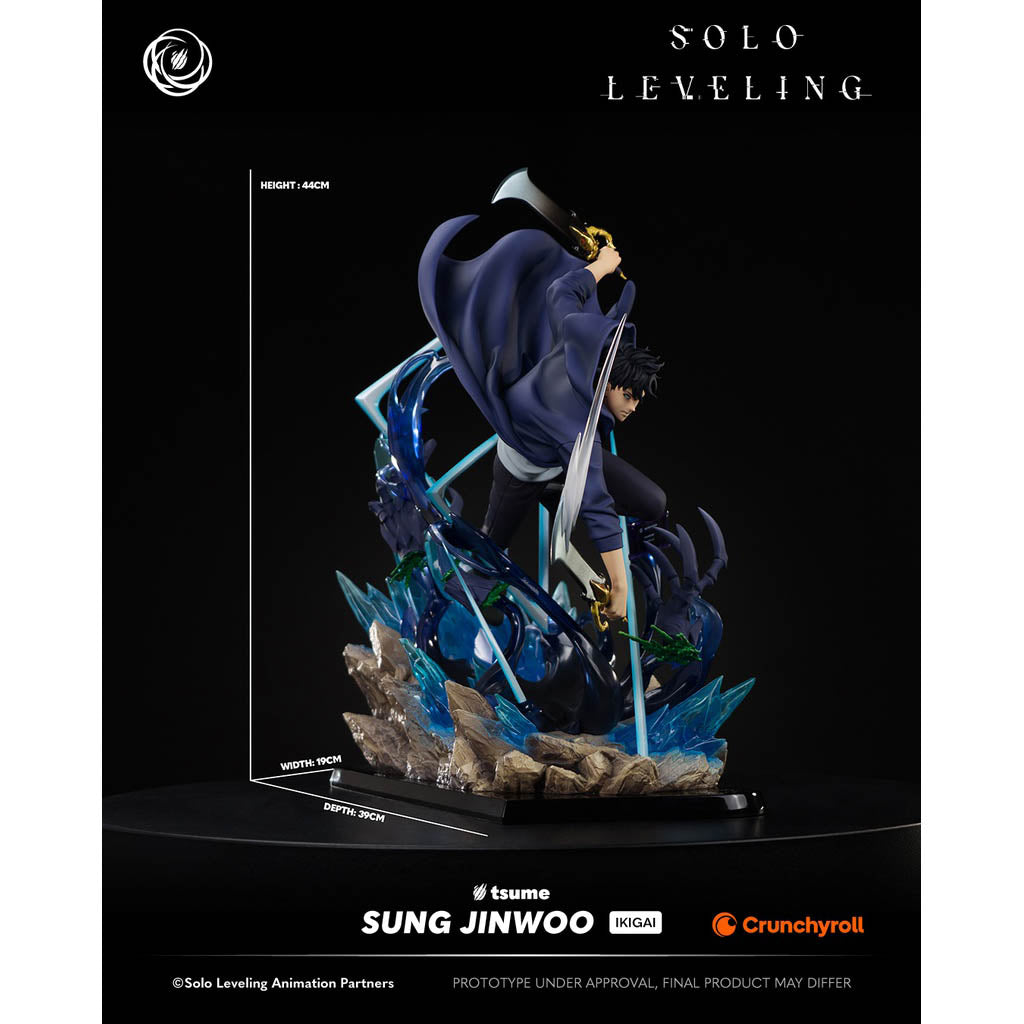 Solo Leveling: Sung Jinwoo IKIGAI Statue 1/6 Scale - 44cm - Tsume Art