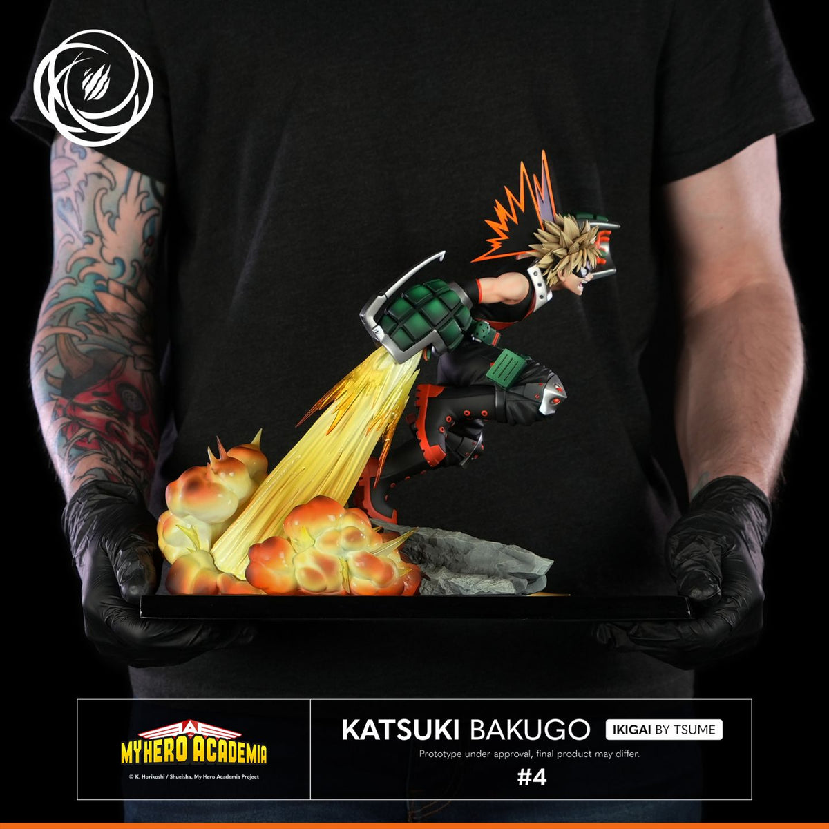 My Hero Academia - Katsuki Bakugo - Statue Ikigai 1/6 - 30 cm - Tsume