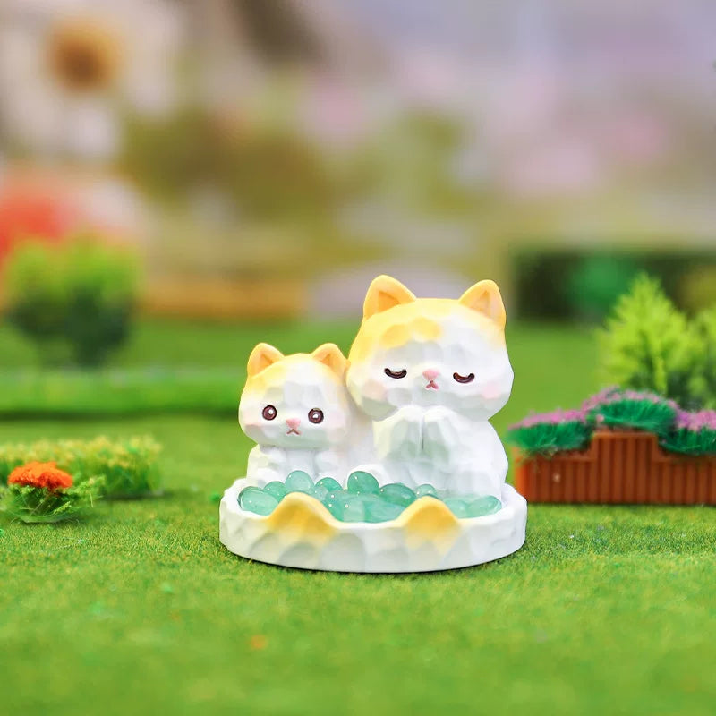 Meow Meow Little Beanie - Katzen mit Kristall - Figur Blindbox - Einzelbox - Xinzhiji