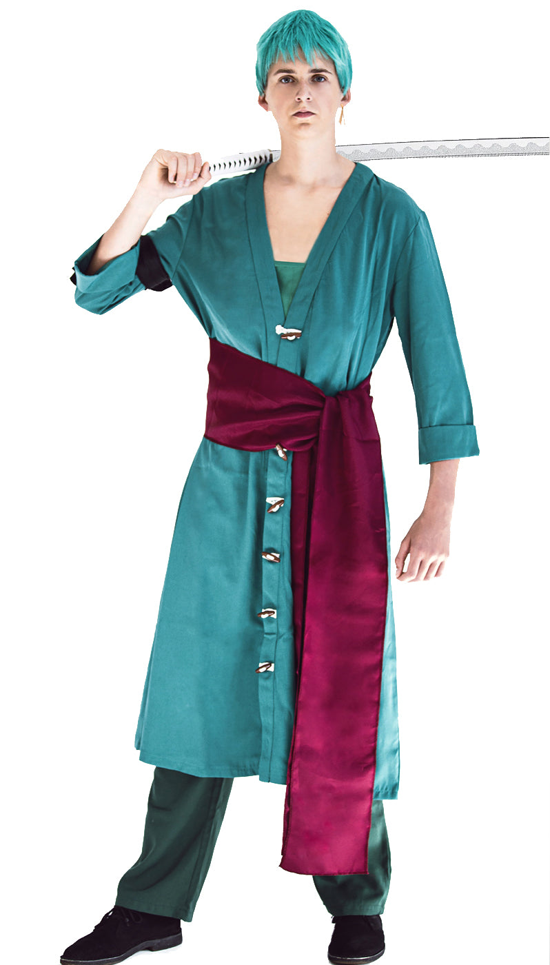 Cosplay Kostüm von Lorenor Zorro nach der 2 jährigen Trennung, Größen: S - XL