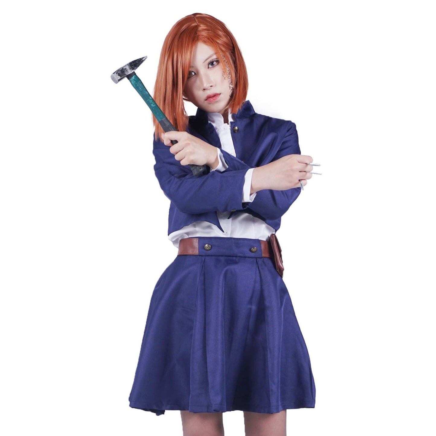 Schuluniform von Nobara Kugisaki, Cosplay Kostüm für Jujutsu Kaisen Fans, Größe: S - XL