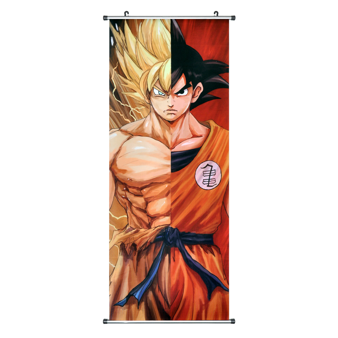 Dragon Ball - Stoff Rollbild - 100x40cm