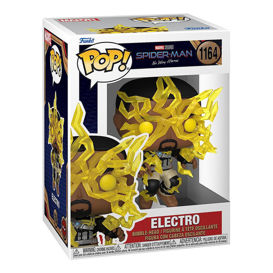 Spider-Man: No Way Home - Electro - Funko Pop! Vinyl Figur N° 1164 - 9,5cm - Funko