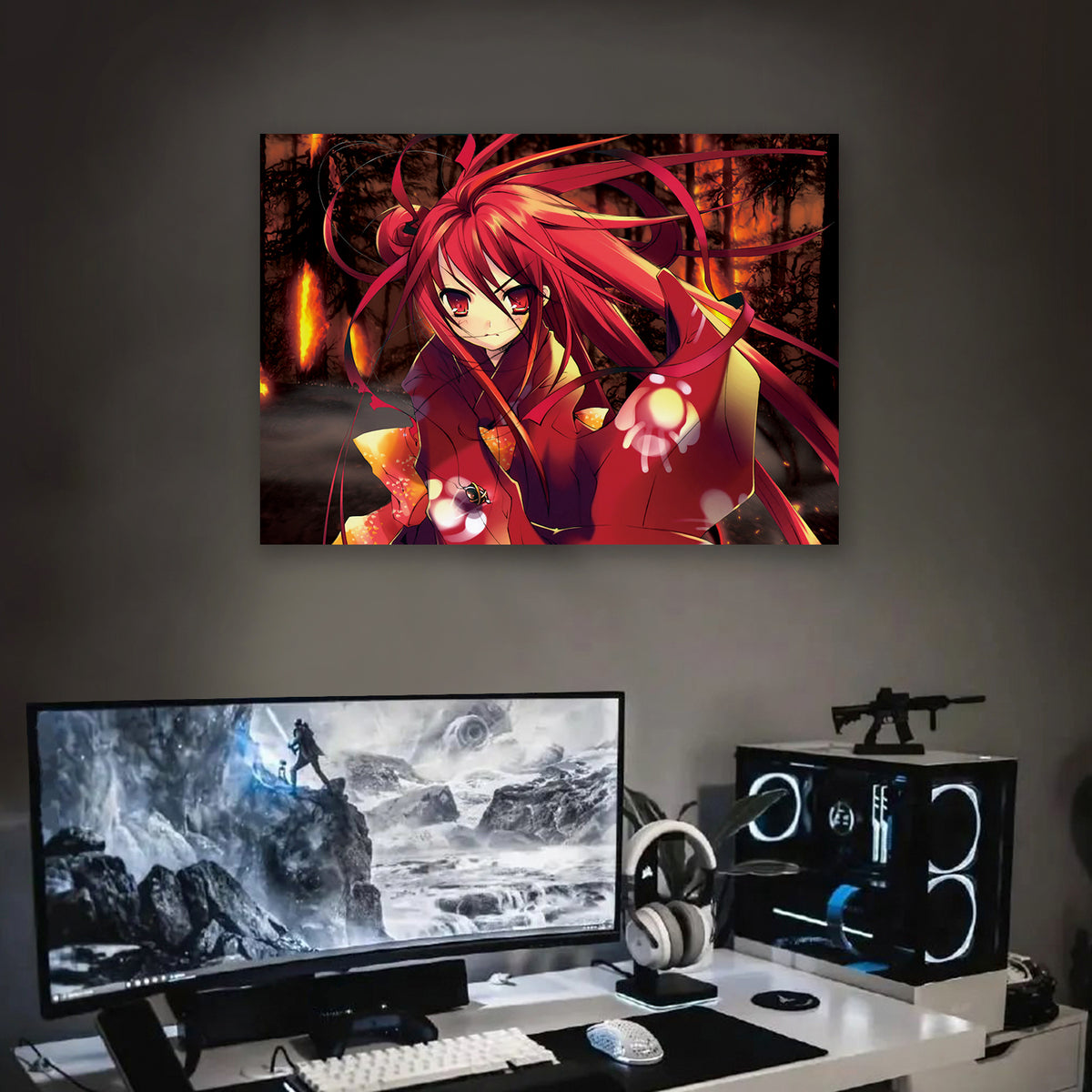 Shakugan no Shana - Shana im Kimono - Wandbild Hartschaumplatte - 30x42cm - CoolChange