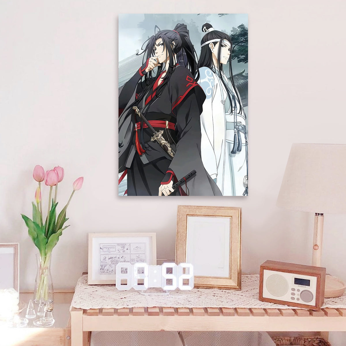 Grandmaster of Demonic Cultivation - Wei Wuxian & Lan Wangji - Wandbild Hartschaumplatte - 30x42cm - CoolChange