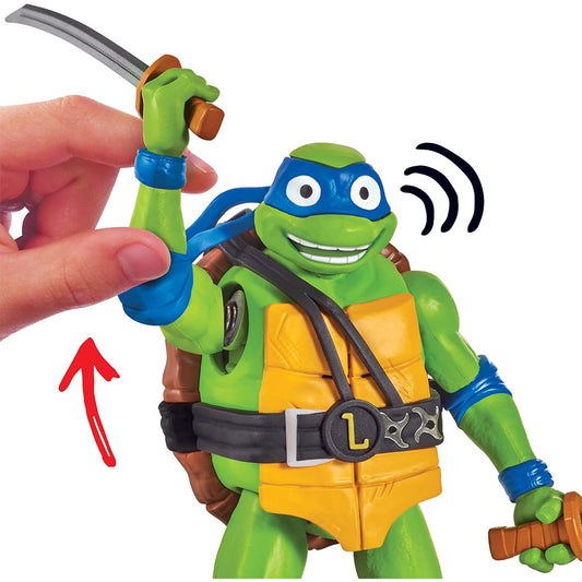 Leonardo Ninja Shouts, Teenage Mutant Ninja Turtles Actionfigur - Playmates