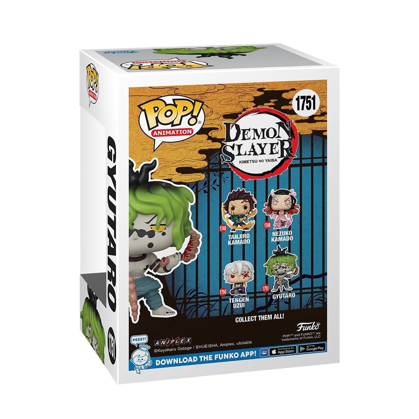 Funko Pop! Gyutaro 1751 - Demon Slayer