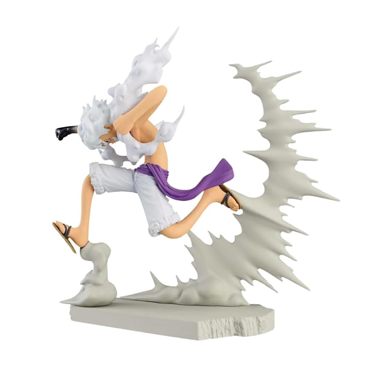 One Piece - Monkey D. Ruffy Gear 5 - Senkozekkei Figur - 10cm - Bandai Banpresto