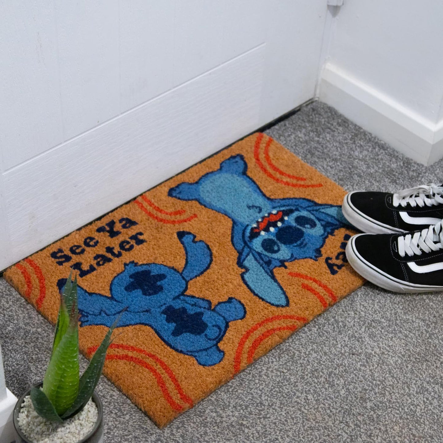 Pyramid Lilo & Stitch Fußmatte "Hey See Ya Later", GP86443, 60 × 40 × 1,3 cm