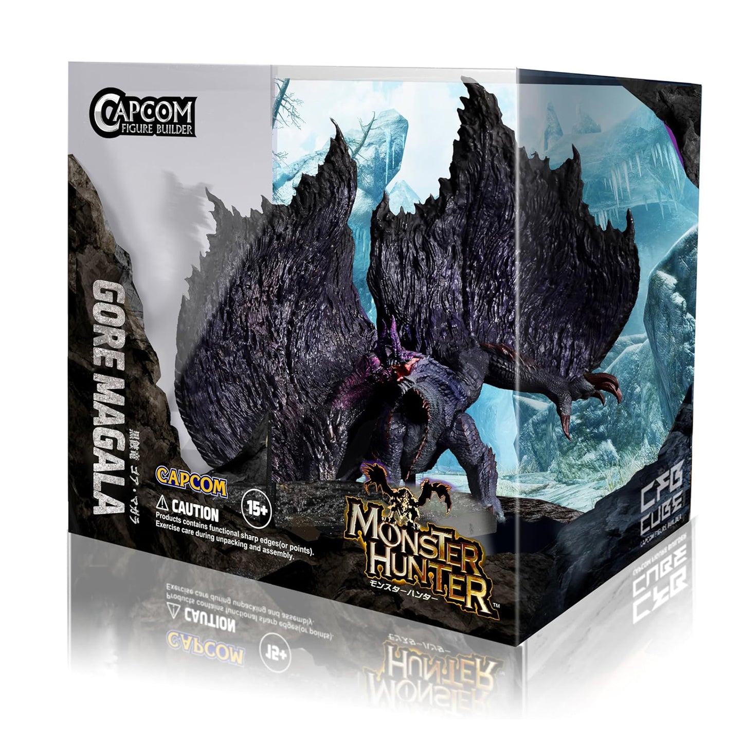 Monster Hunter - Gore Magala - Cube Statue - 12,4cm - Capcom