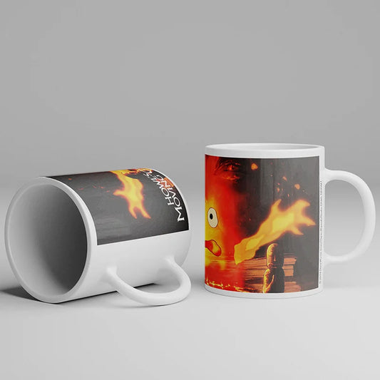 SMUGGH11 Mug Ghibli 11 - Calcifer - Howl's moving castle