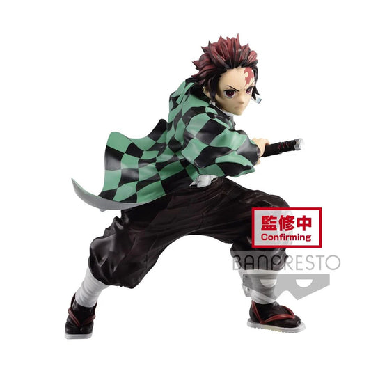 Demon Slayer - Tanjiro Kamado - Maximatic Figur - 18cm - Bandai Banpresto