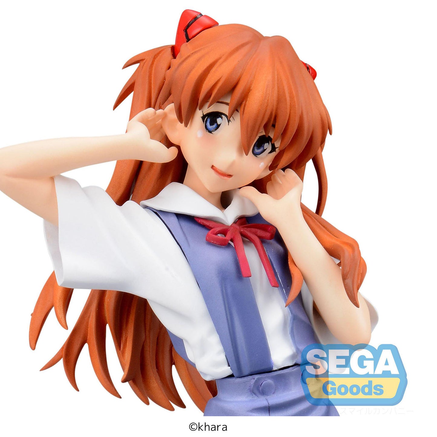 Asuka Langley Sōryū (Uniform Ver.), Evangelion XStellar Sammelfigur, 21 cm - SEGA