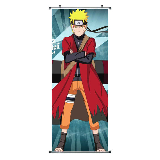 Naruto Shippuden - Rollbild aus Stoff - 100x40cm