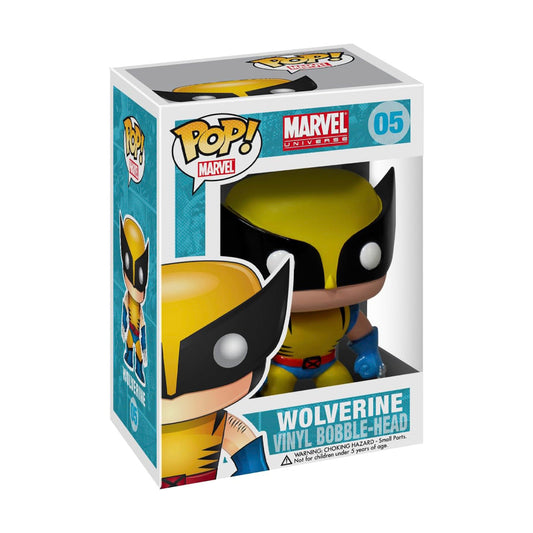 Marvel Universe - Wolverine (Logan) - Funko POP! #05 - Bobble-Head - 10cm