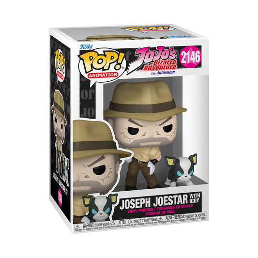 JoJo's Bizarre Adventure: Stardust Crusaders - Joseph Joestar & Iggy - Funko Pop! & Buddy (N° 2146) - 10 cm