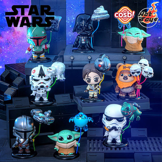 Star Wars - Balloon Cosbi Collection - Bobble-Head Mini-Figur (Blind Box) - Einzelbox - 8 cm - Hot Toys