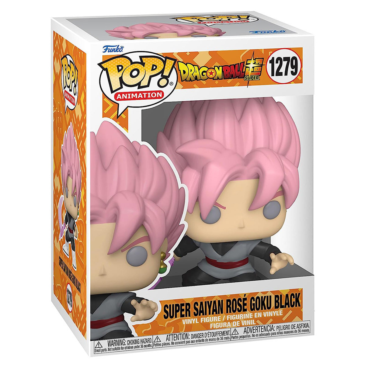 Dragon Ball Super - Super Saiyan Rosé Goku Black (mit Sense) - Funko POP! Figur (1279)