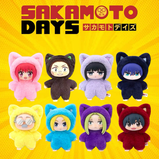 Sakamoto Days - Cat Ear Plush Series - Blind Box - 14 cm - Einzelbox - EAKI
