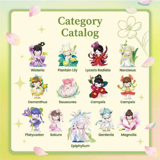 Nanci - Flower Stories Series - Blind Box - 9 cm - Einzelbox - Rolife (Robotime)
