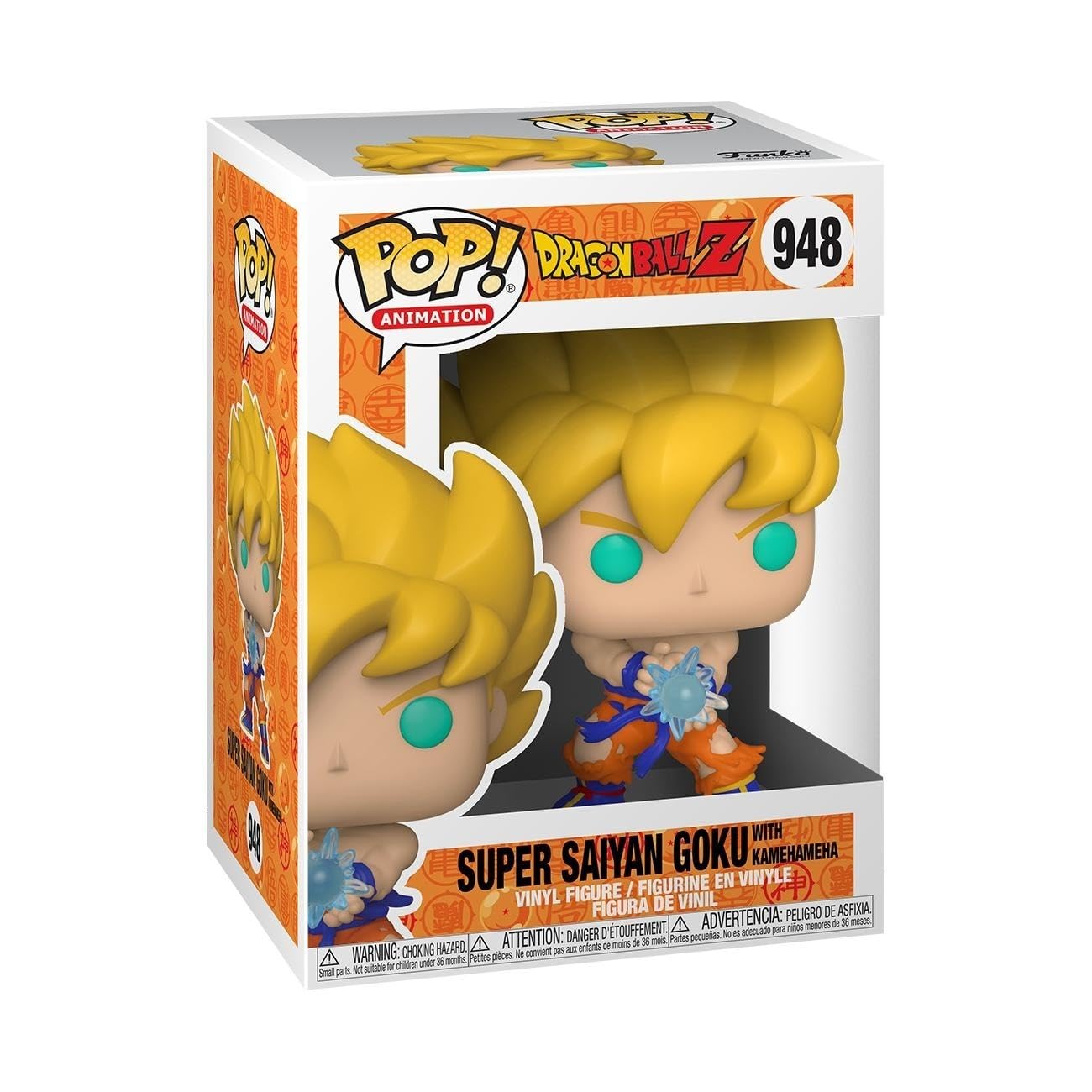 Dragon Ball Z - Super Saiyan Goku with Kamehameha - Pop! Figur #948 - 10 cm - Funko