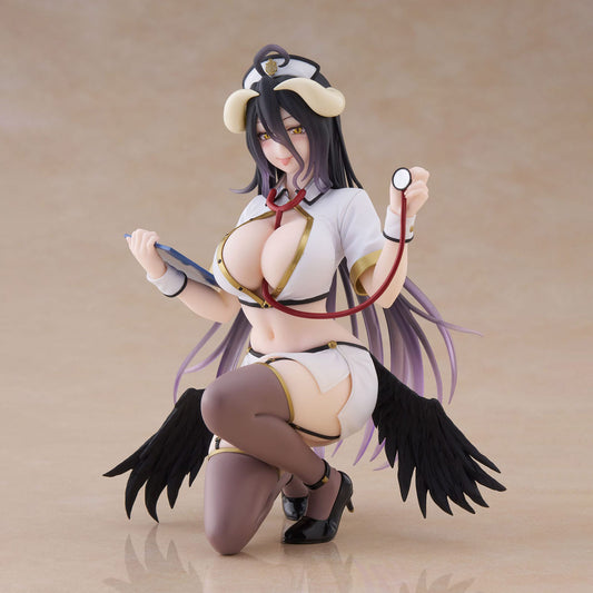 Overlord - Albedo (Nurse Ver.) - Desktop Cute Figure Renewal - 13 cm - Taito