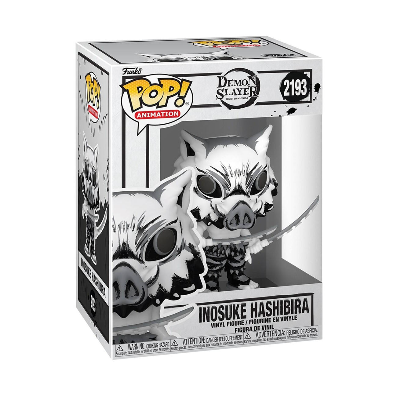 Demon Slayer - Inosuke Hashibira (Sumi-Ink) - Funko Pop! Animation #2193 - 10 cm - Funko