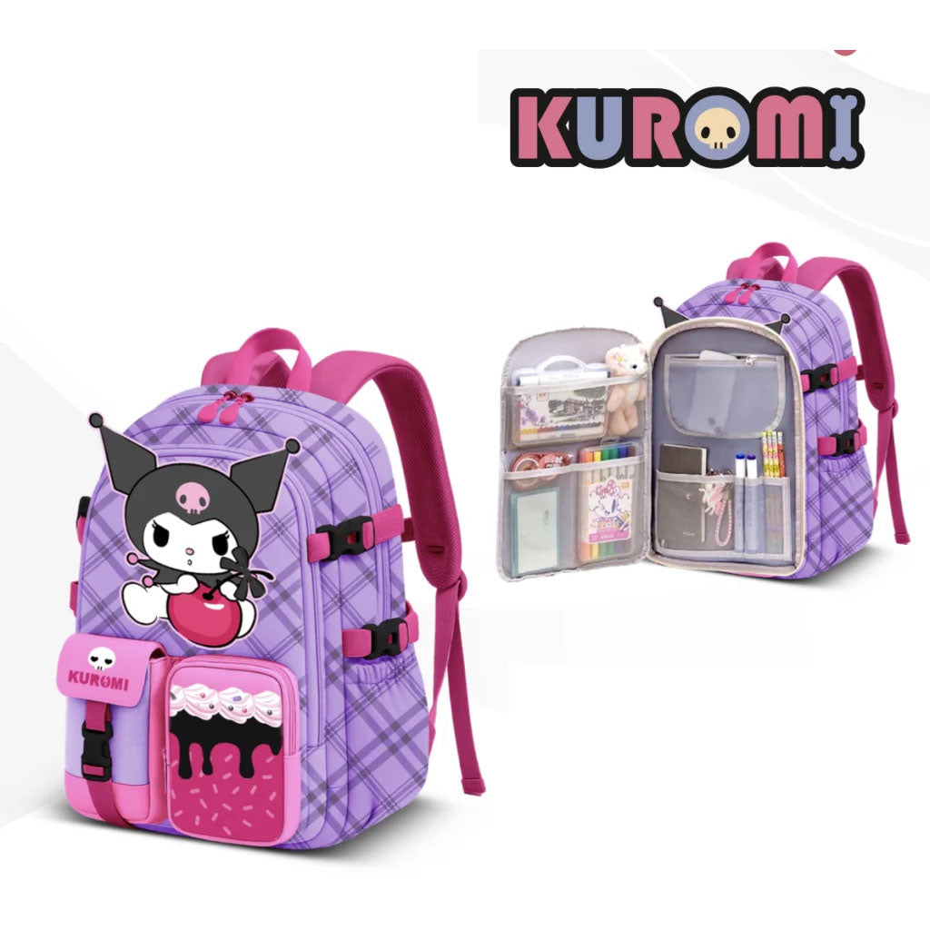 Sanrio - Kuromi (Cherry) - HARU Schulrucksack 40x27x15 cm - Karactermania