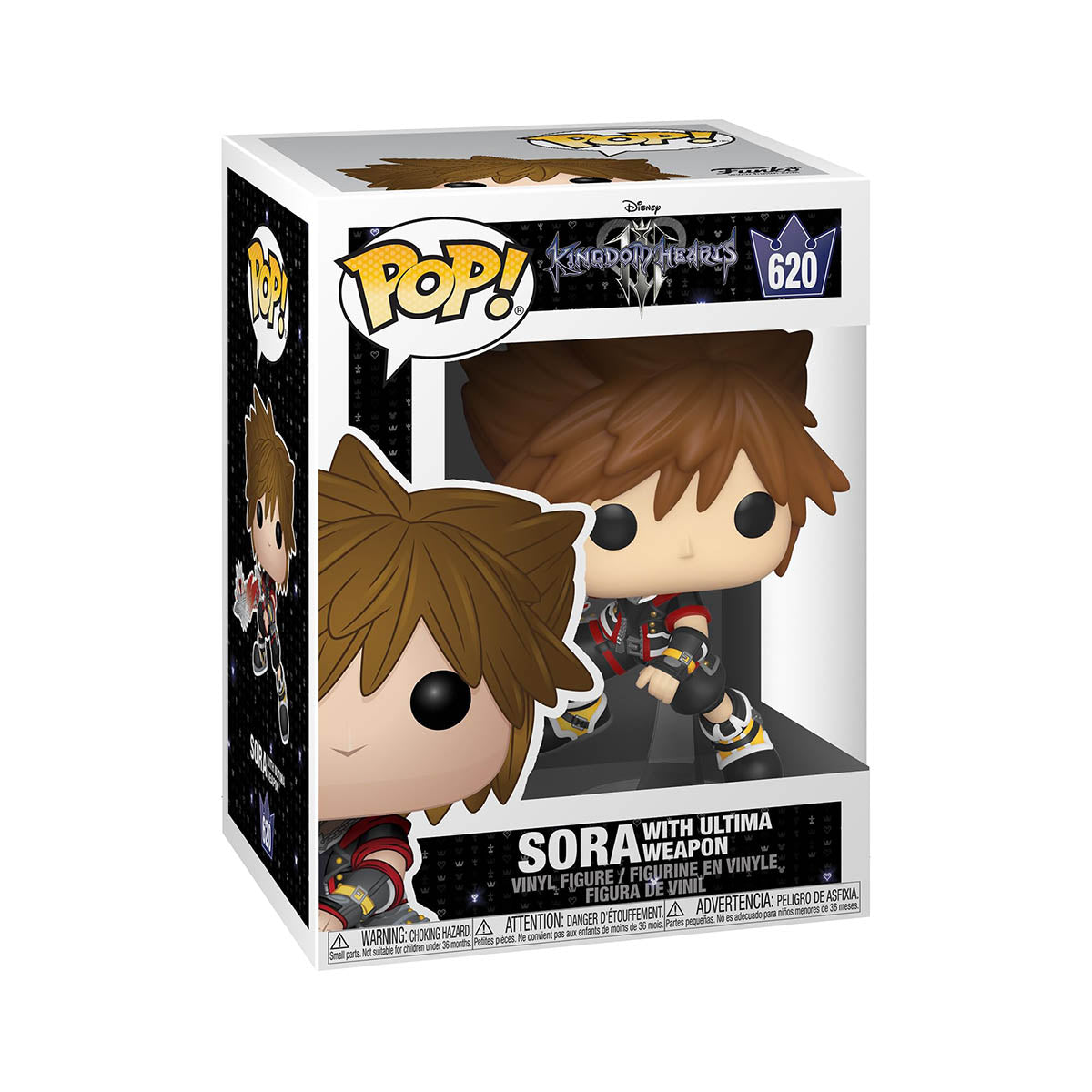 Kingdom Hearts 3 - Sora with Ultima Weapon - Funko Pop! Vinyl Figur #620 - 10 cm - Funko