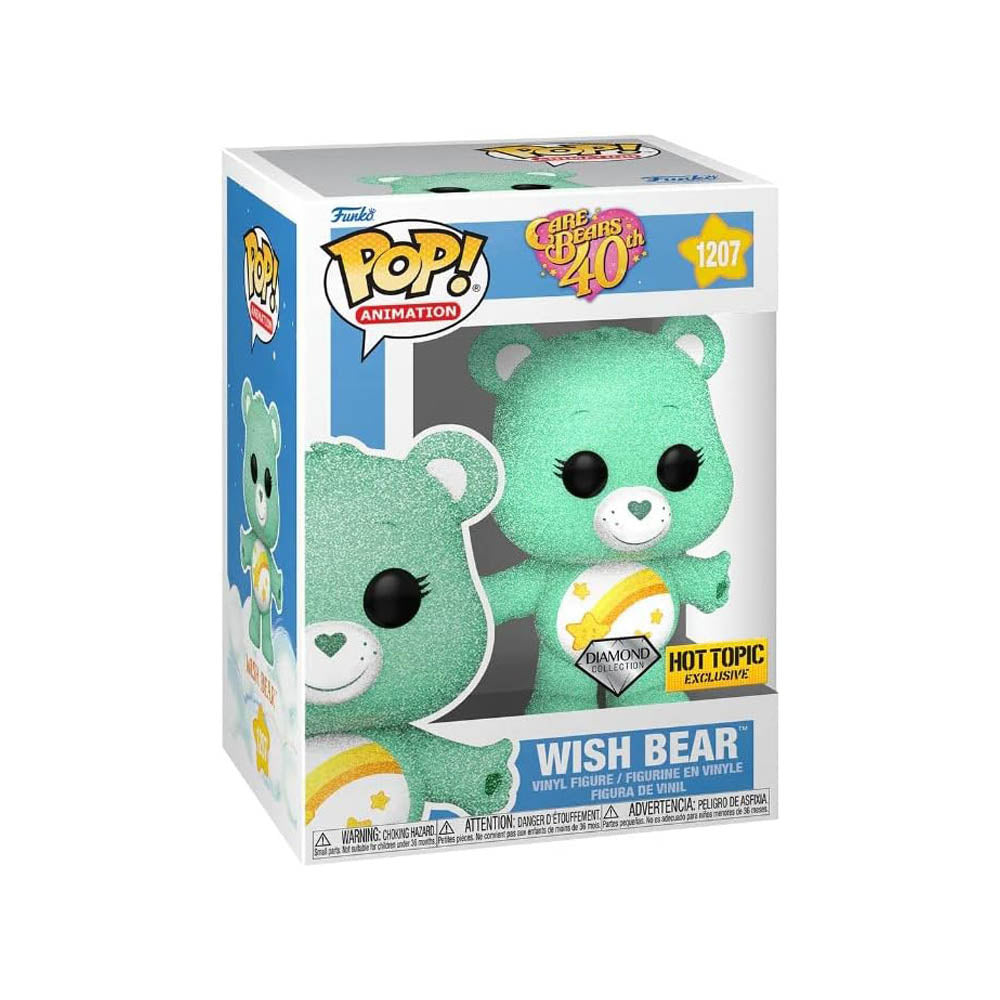 Care Bears - Wish Bear 40. Geburtstag - Funko POP! Animation Vinylfigur - 10 cm – Funko