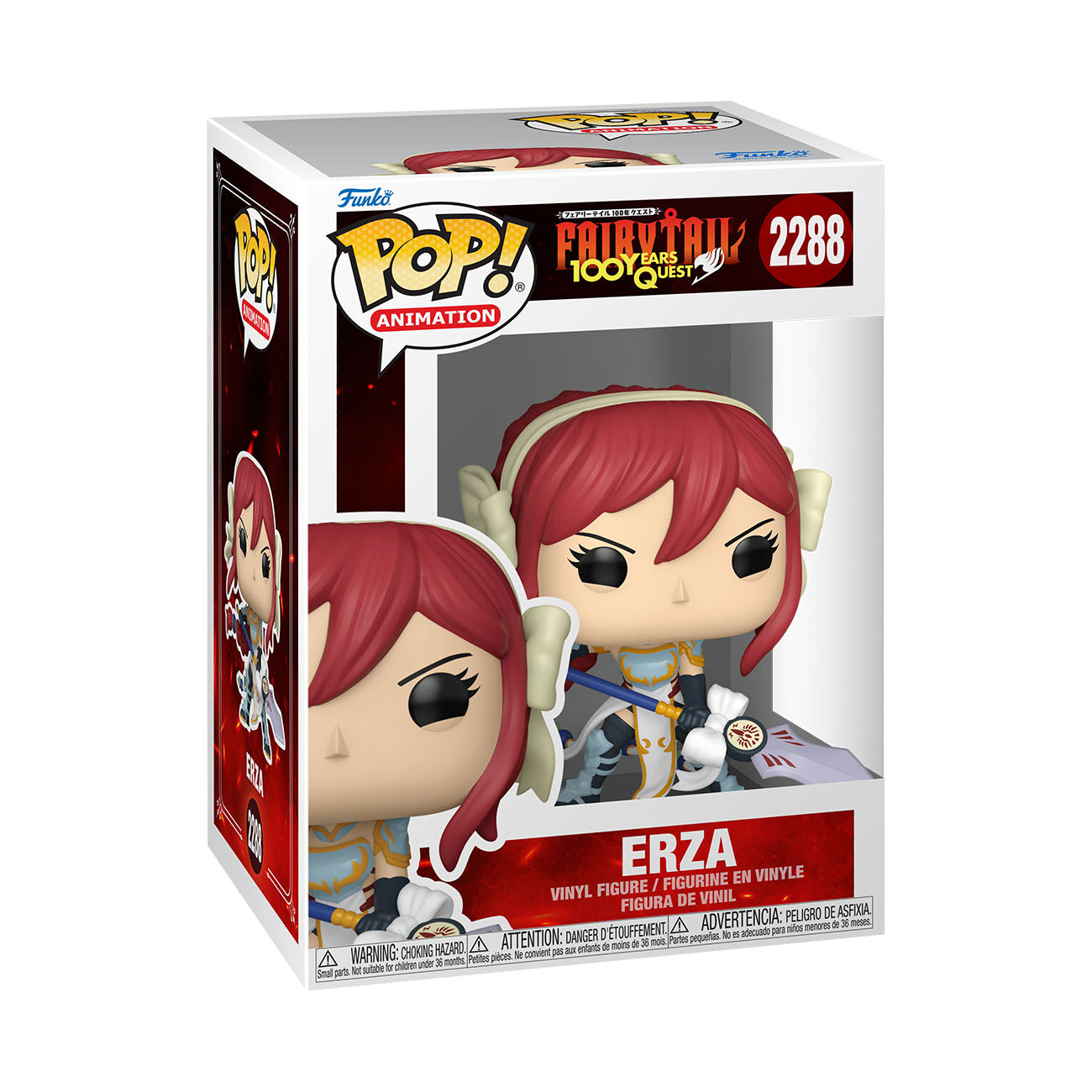 Fairy Tail: 100 Years Quest - Erza Scarlet - Funko Pop! Animation Figur (2288) - 9 cm - Funko