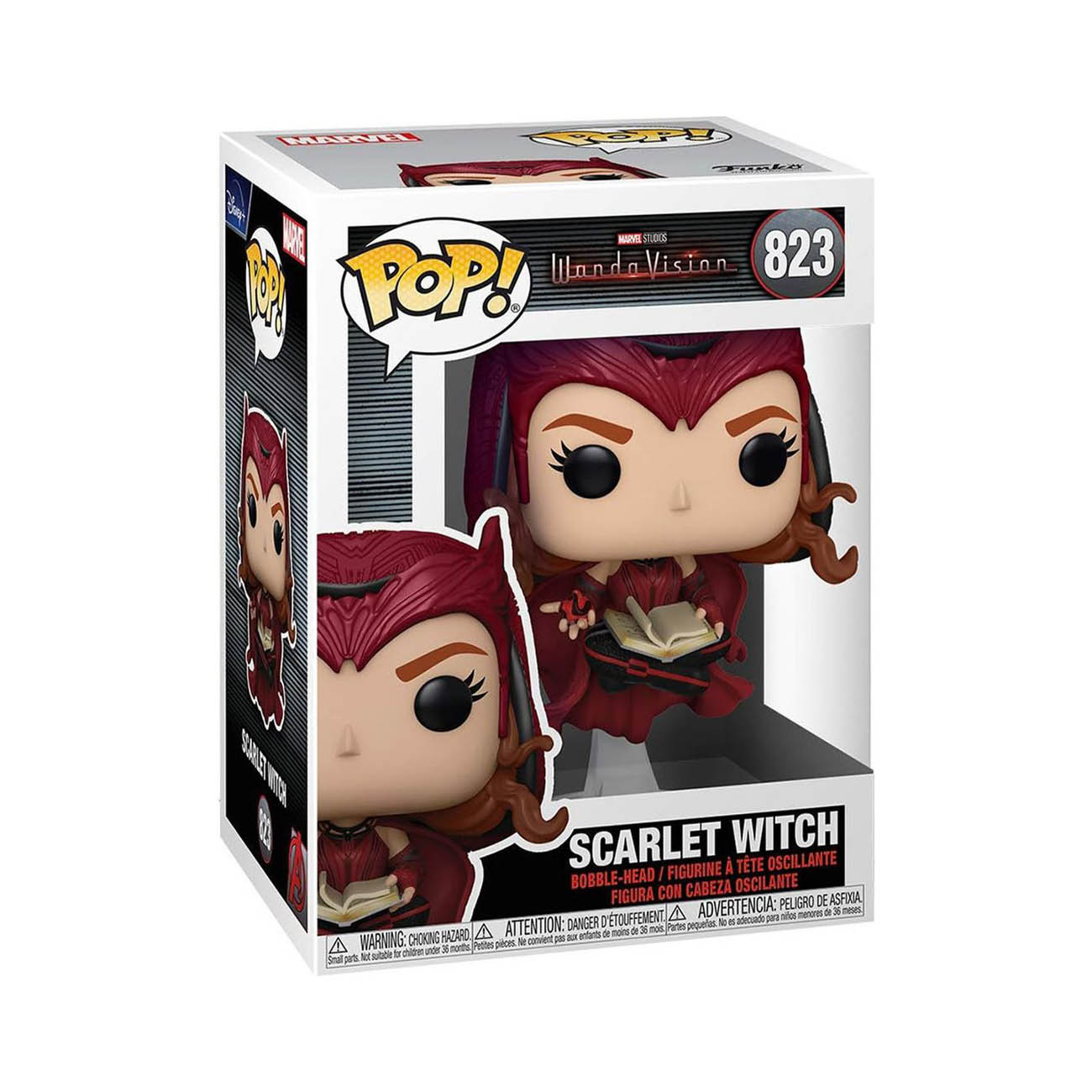 WandaVision - Scarlet Witch (Floating) - Funko Pop! Vinyl Figur N° 823 - 9,5cm - Funko