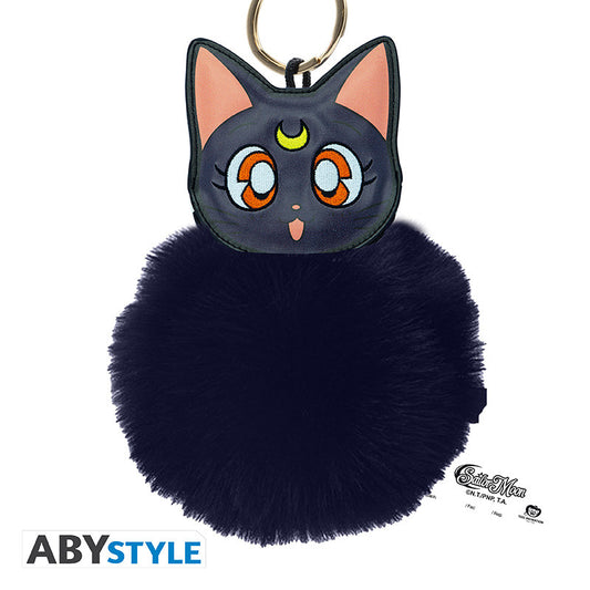 Sailor Moon - Luna - Plüsch-Schlüsselanhänger - 10cm - ABYstyle