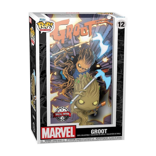 Marvel: Guardians of the Galaxy - Groot - Funko Pop! Comic Cover N° 12 - Special Edition - 9cm - Funko