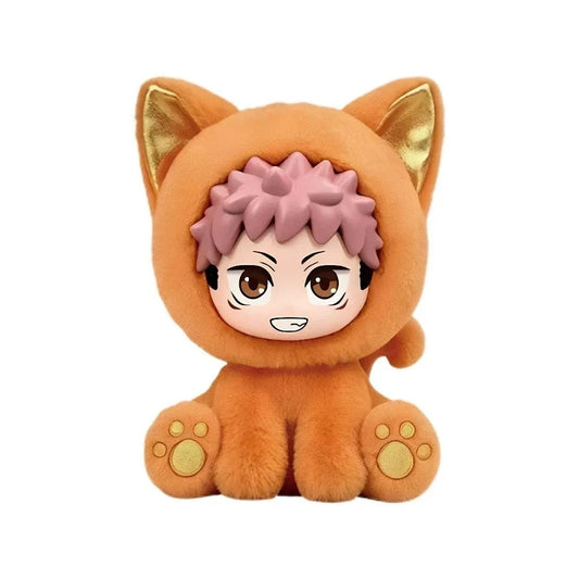 Jujutsu Kaisen - Sitting Cat Party Plüschfigur-Blindbox - Einzelbox - 10-13cm - Eaki