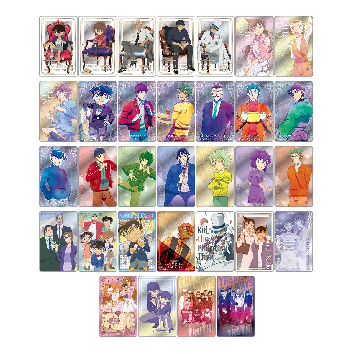 Detektiv Conan - Metallic Card Collection - Sammelkarte - Einzelpackung - 54 x 86 mm - ENSKY