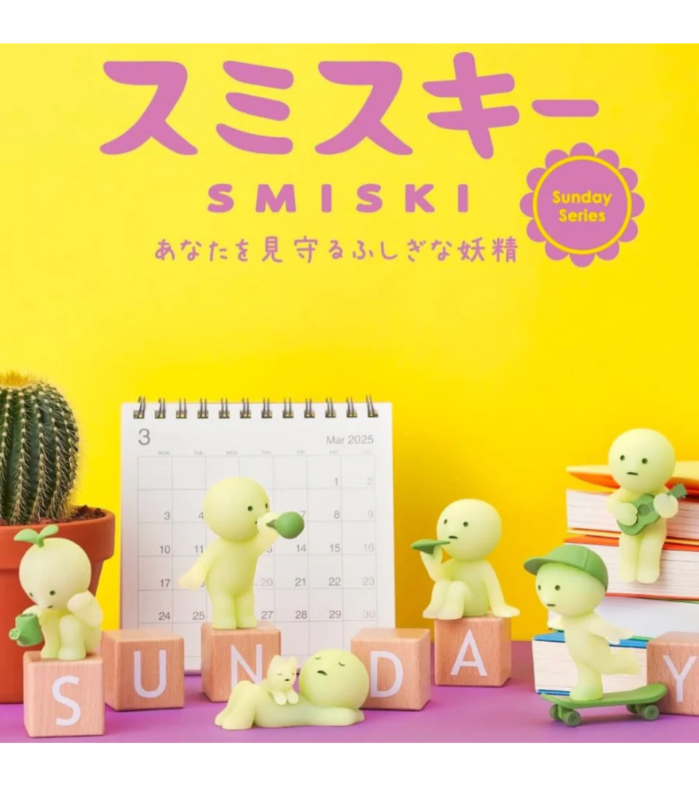 Smiski - Sunday Series - Blindbox Figur - 7.5cm - Einzelbox