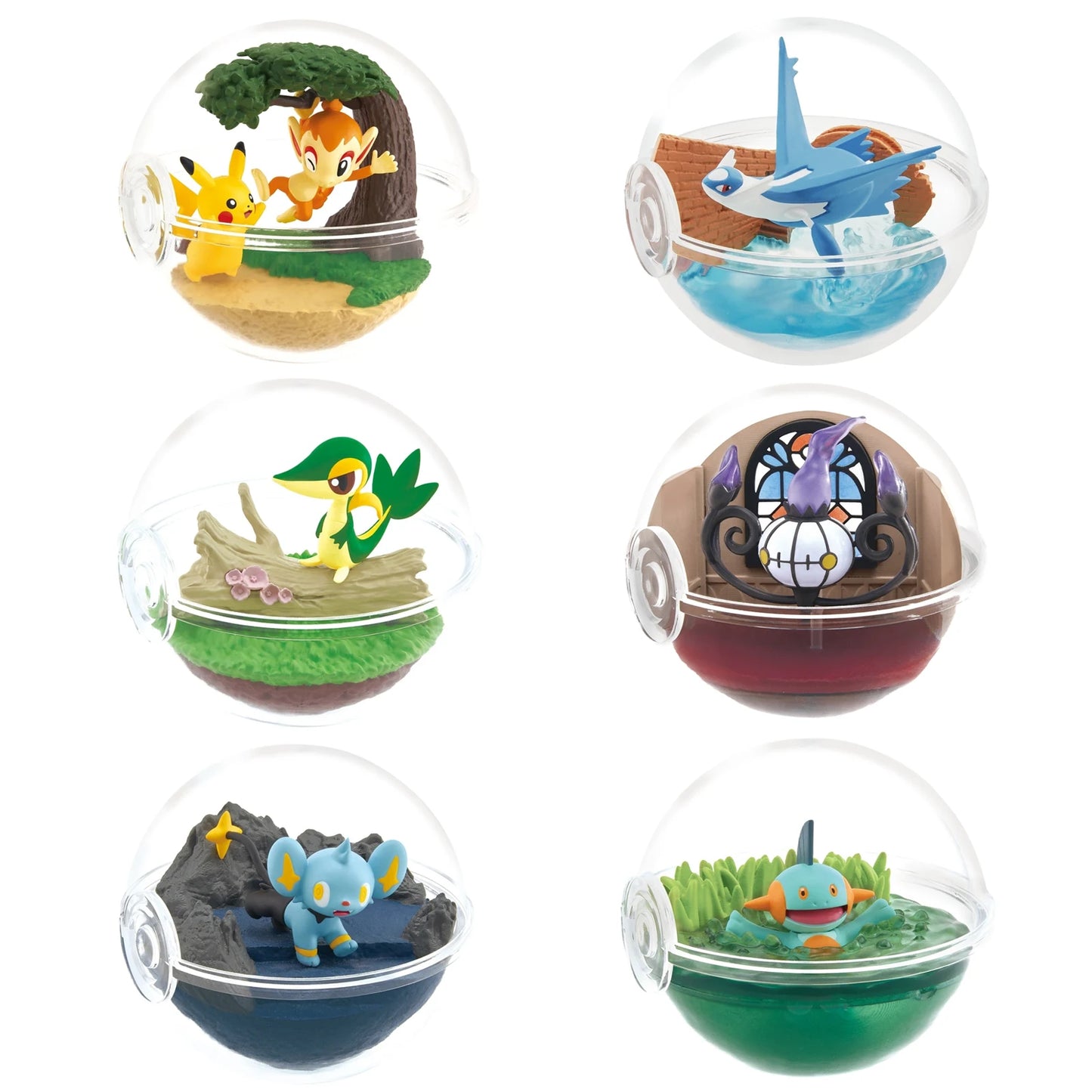 Re-Ment - Pokémon - Terrarium Collection Vol.12 - Blindbox Figur - 6cm - Einzelbox