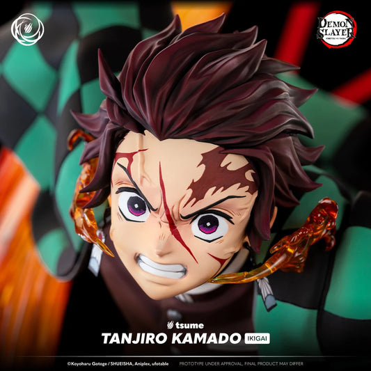 Tanjiro Kamado, Demon Slayer IKIGAI Sammelfigur, limitierte Edition, 18 x 38 x 44 cm - Tsume