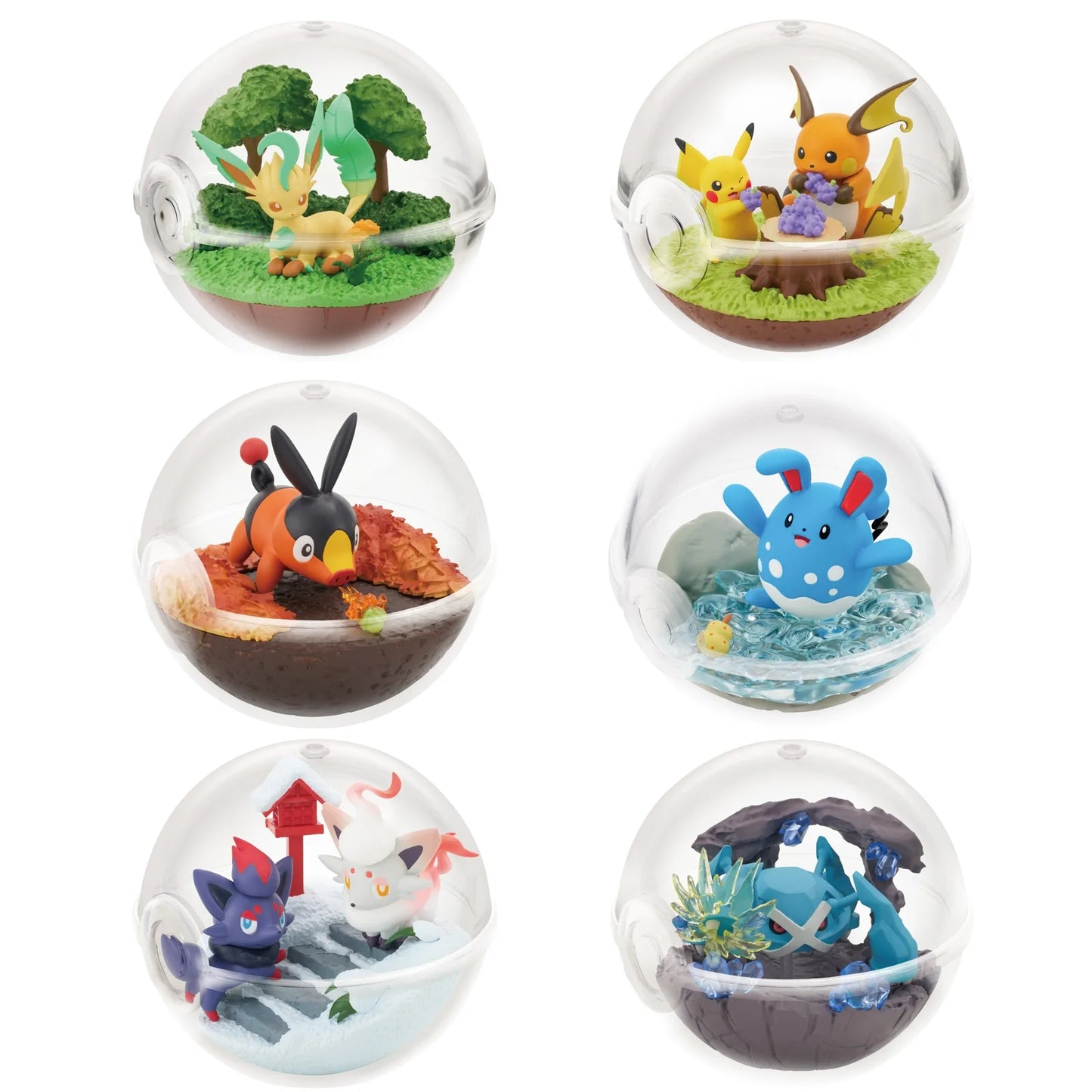 Re-Ment - Pokémon - Terrarium Collection Vol.14 - Blindbox Figur - 6cm - Einzelbox