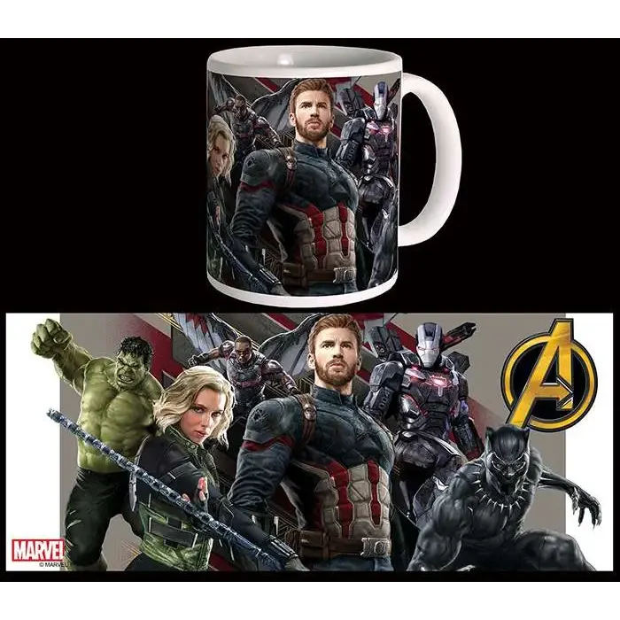 Marvel Avengers: Infinity War - Wakanda Battle - Keramik Tasse - 300 ml - Semic