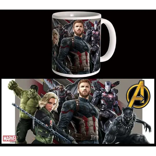 Marvel Avengers: Infinity War - Wakanda Battle - Keramik Tasse - 300 ml - Semic