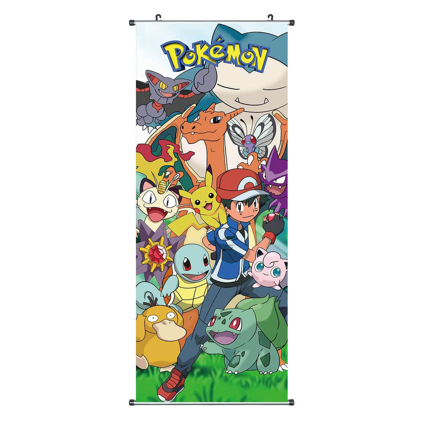 Pokémon - Rollbild aus Stoff - 100x40cm