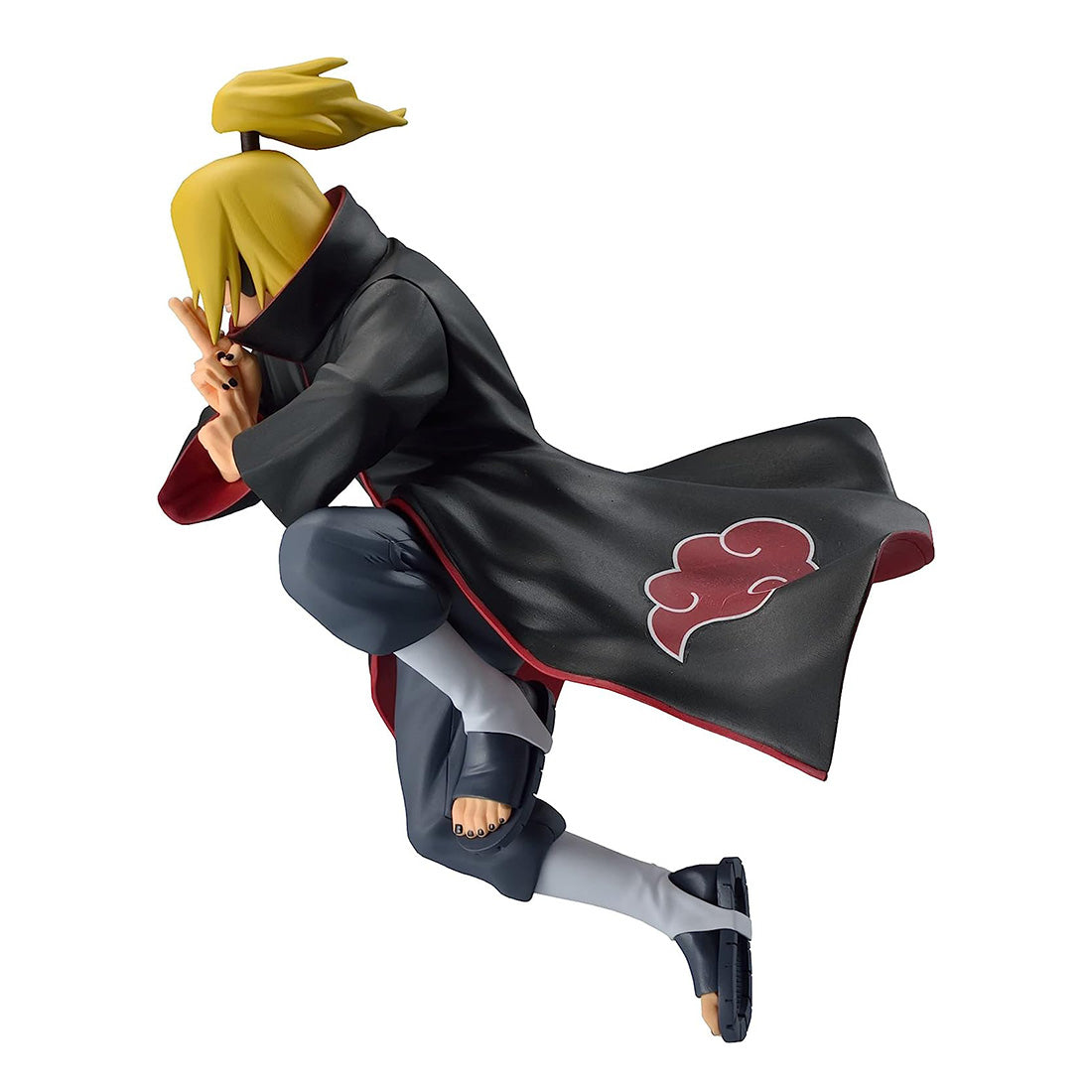 BANDAI Deidara bei Jutsu | Naruto Shippuden Sammelfigur | 16 cm