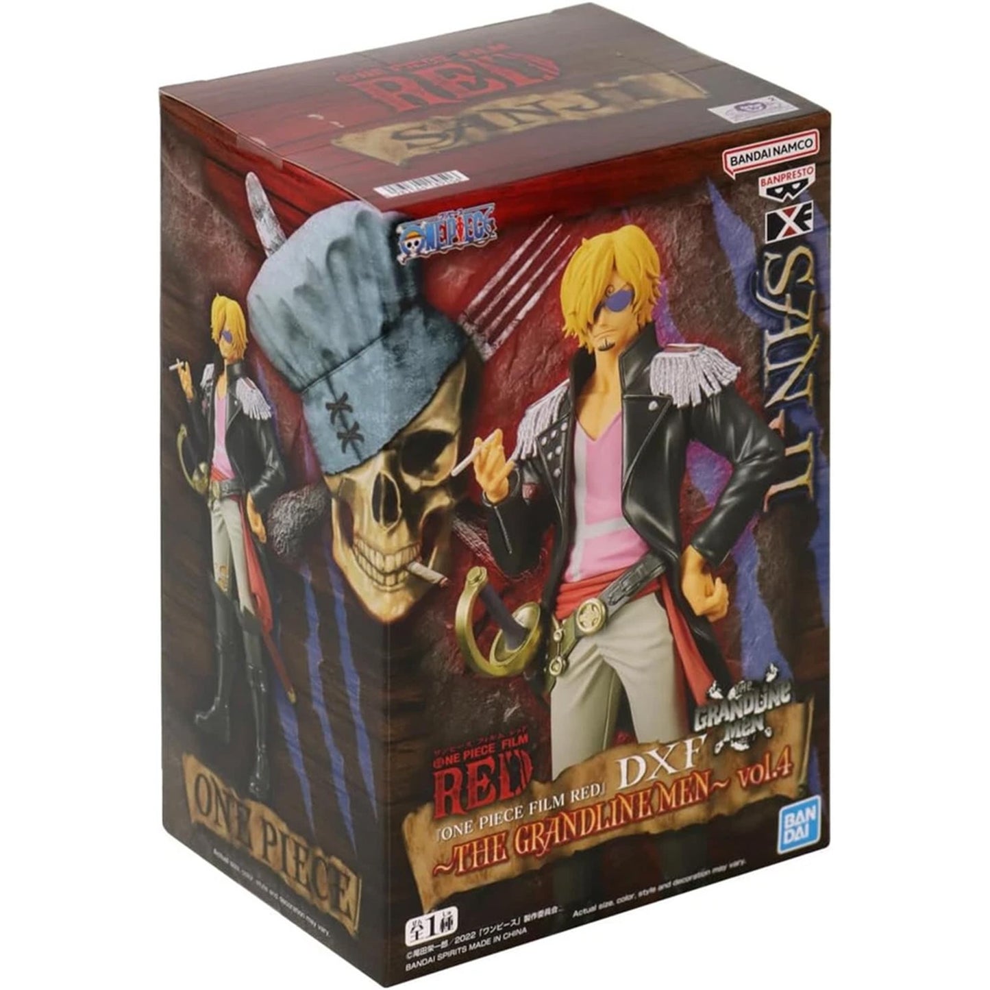 Sanji, One Piece Vol.4 Sammelfigur, 17 cm - Banpresto