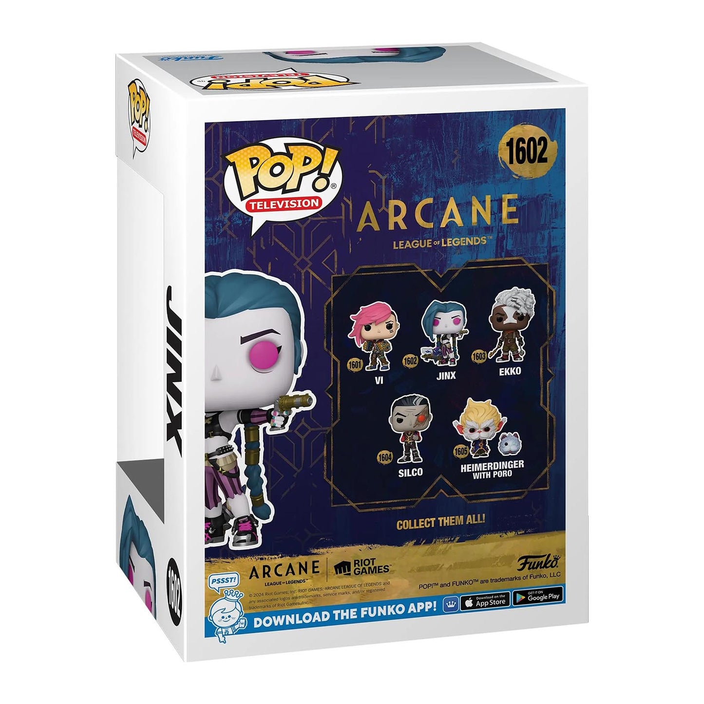 Arcane: League of Legends - Jinx Figur - Funko POP! Television #1602